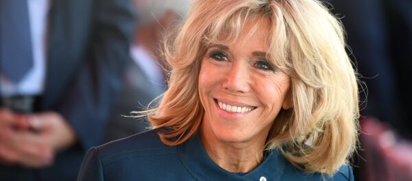 Brigitte Macron, primera dama de Francia - Sputnik Mundo