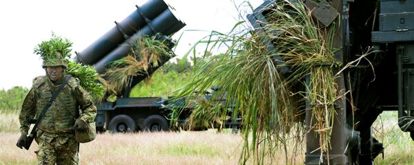 Soldado de las FFAA de Japón (archivo) - Sputnik Mundo