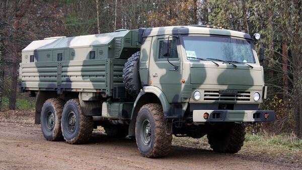 Un Kamaz 5350 (imagen referencial) - Sputnik Mundo