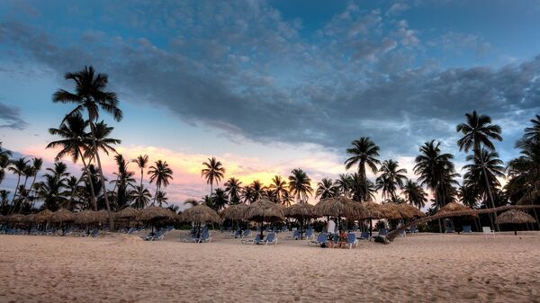 Una playa en República Dominicana - Sputnik Mundo