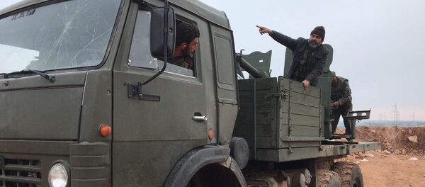 Militares del Ejército sirio (archivo) - Sputnik Mundo