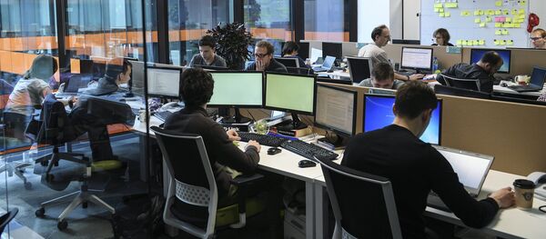 La oficina del banco estatal ruso Sberbank - Sputnik Mundo