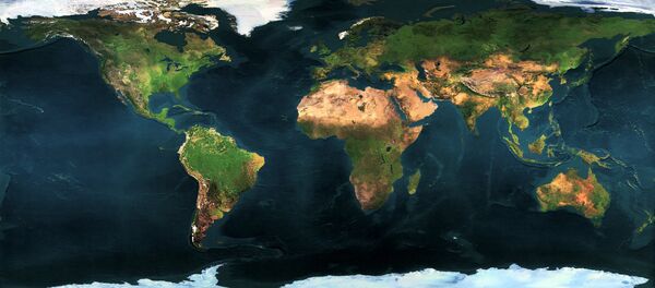 Un mapa de la Tierra (imagen referencial) - Sputnik Mundo