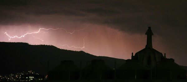 La tormenta Franklin - Sputnik Mundo