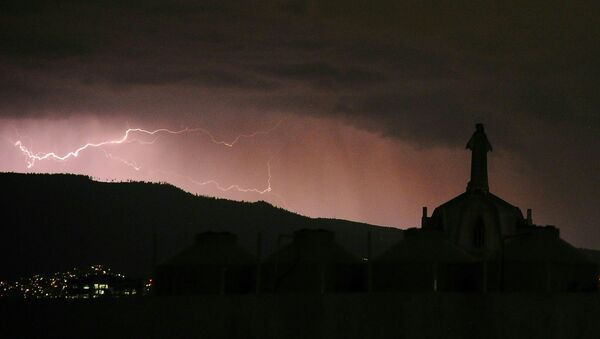 La tormenta Franklin La tormenta Franklin - Sputnik Mundo