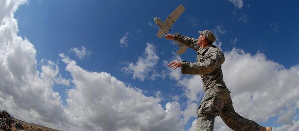 Dron estadounidense Raven - Sputnik Mundo