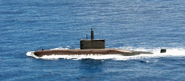 Submarino surcoreano Chang Bogo perteneciente al proyecto Type 209 (imagen referencial) - Sputnik Mundo