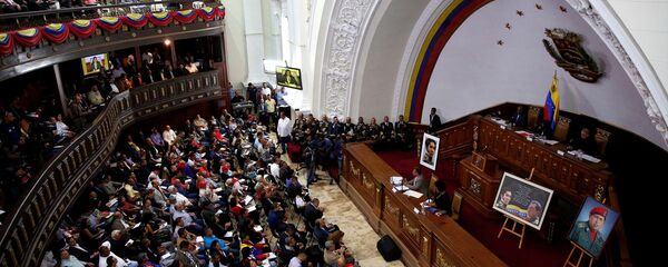 Sesión de la Asamblea Constituyente de Venezuela - Sputnik Mundo