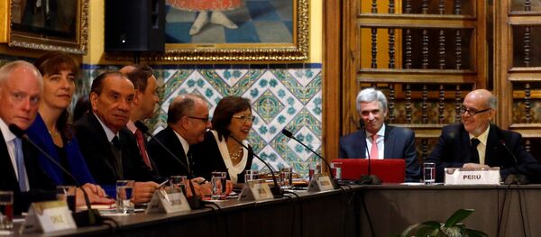 Ministros de Exteriores de los países americanos en Lima, Perú - Sputnik Mundo