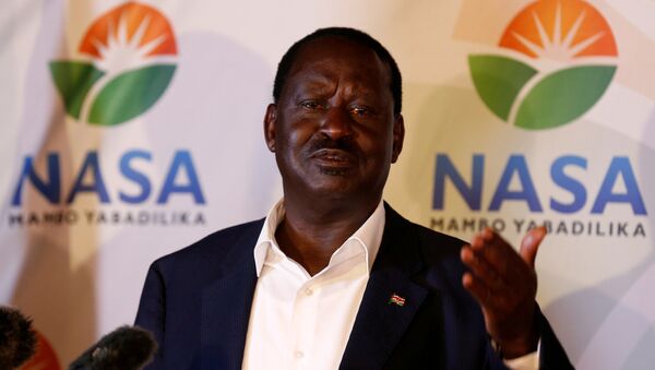 Raila Odinga, líder de la oposición keniana - Sputnik Mundo