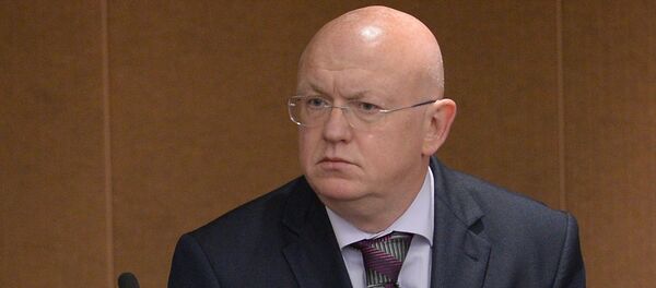 Vasili Nebenzia, el Representante Permanente de Rusia ante la ONU - Sputnik Mundo