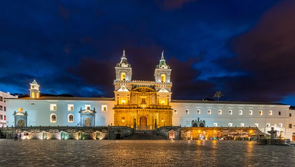 Iglesia de San Francisco, Quito, Ecuador - Sputnik Mundo