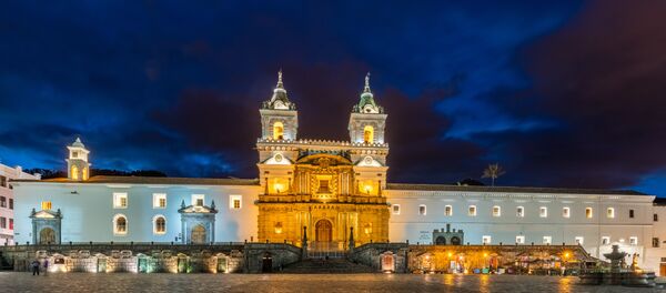 Iglesia de San Francisco, Quito, Ecuador - Sputnik Mundo