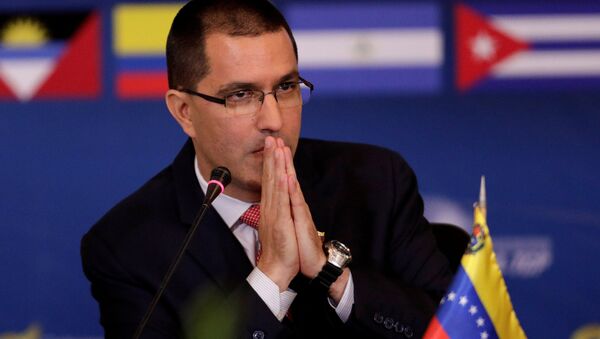 Jorge Arreaza, el canciller de Venezuela - Sputnik Mundo