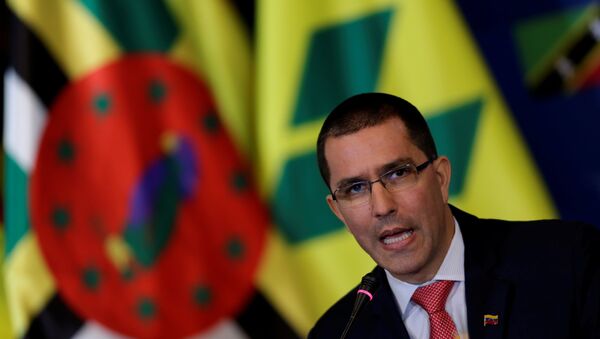 Jorge Arreaza, el canciller de Venezuela - Sputnik Mundo