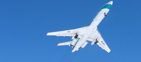 Un avión Tu-154 - Sputnik Mundo