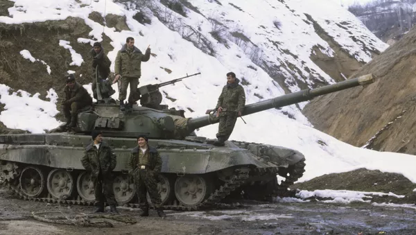 La guerra civil de Tayikistán (archivo) - Sputnik Mundo