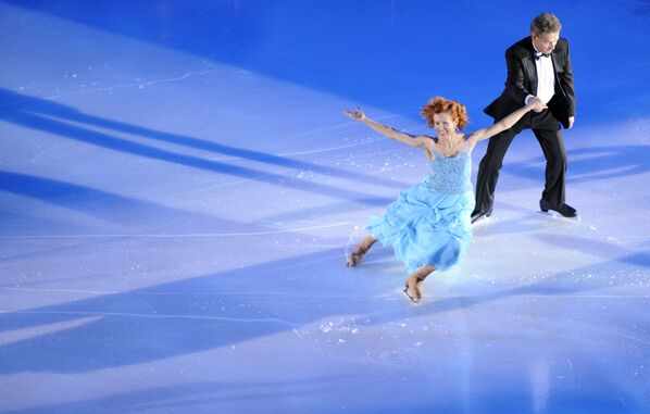 El presidente finlandés Sauli Niinisto durante la ceremonia de inauguración del Campeonato Europeo de Patinaje Artístico sobre Hielo de 2017 El presidente finlandés Sauli Niinisto durante la ceremonia de inauguración del Campeonato Europeo de Patinaje Artístico sobre Hielo de 2017 - Sputnik Mundo