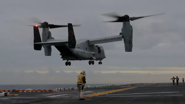 Convertiplano estadounidense Osprey (imagen referencial) - Sputnik Mundo