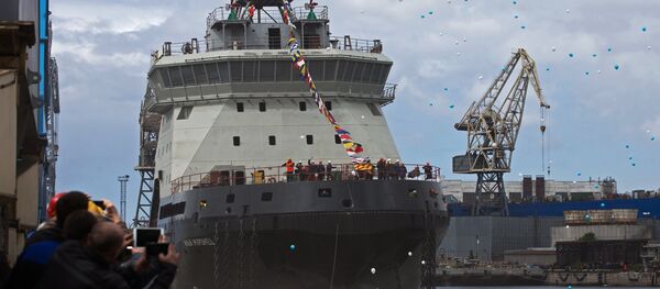 El rompehielos diésel-eléctrico Ilia Muromets - Sputnik Mundo