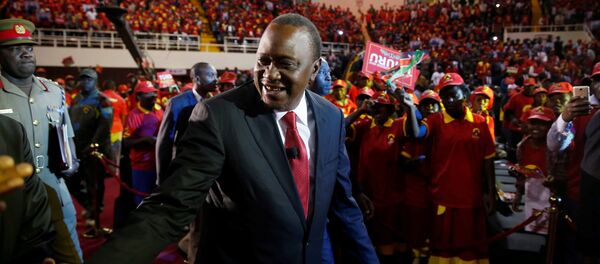 Uhuru Kenyatta, presidente de Kenia - Sputnik Mundo