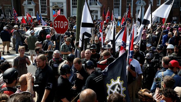 Manifestación ultraderechista en Charlottesville, EEUU (2017) - Sputnik Mundo