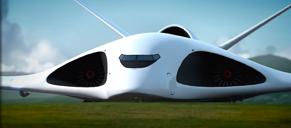 El concepto del avión de transporte de Alexéi Komarov El concepto del avión de transporte de Alexéi Komarov - Sputnik Mundo