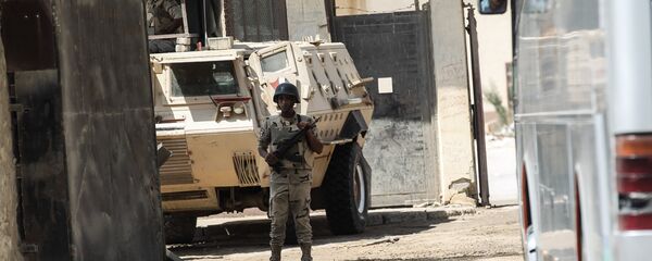 Un guardia de las fuerzas de seguridad de Egipto (archivo) - Sputnik Mundo