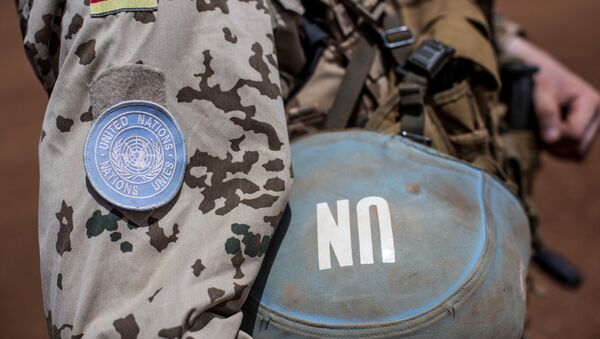 Soldado de Minusma (Misión Multidimensional Integrada de Estabilización de las Naciones Unidas en Malí) - Sputnik Mundo
