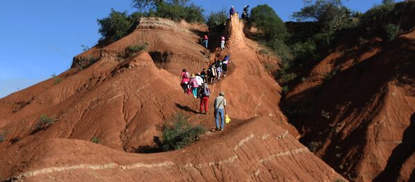 Bañado en oro y bronce: geoparque Mixteca Alta, un regalo de la historia y la naturaleza - Sputnik Mundo