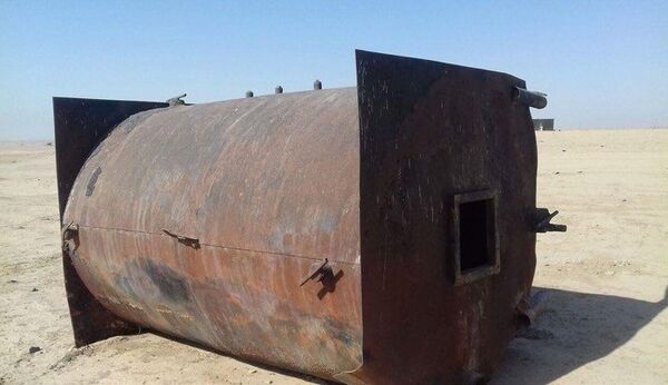 Harakka, hornos en los que producían la gasolina de destilación directa - Sputnik Mundo