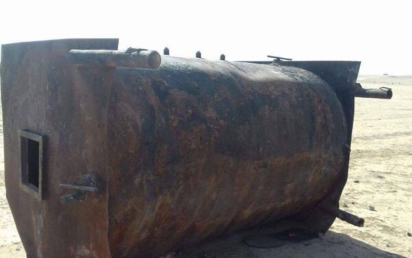 Harakka, hornos en los que producían la gasolina de destilación directa - Sputnik Mundo