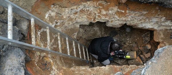 Habitación secreta en las antiguas murallas de Moscú - Sputnik Mundo