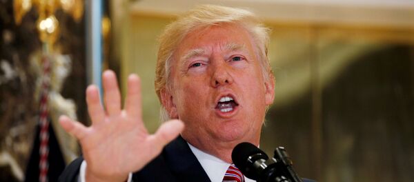 Donald Trump, presidente de EEUU - Sputnik Mundo