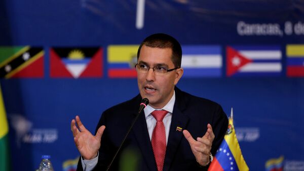 Jorge Arreaza, el canciller venezolano - Sputnik Mundo