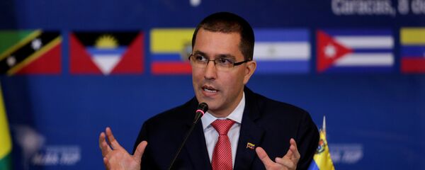 Jorge Arreaza, el canciller venezolano - Sputnik Mundo