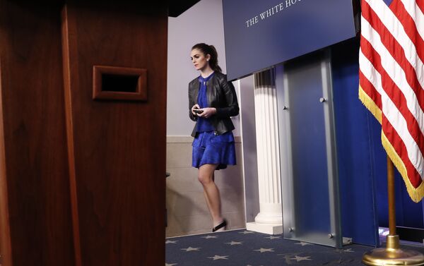 Hope Hicks, secretaria de prensa de la Casa Blanca - Sputnik Mundo