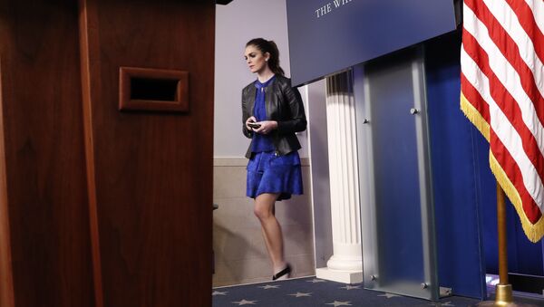 Hope Hicks, secretaria de prensa de la Casa Blanca - Sputnik Mundo