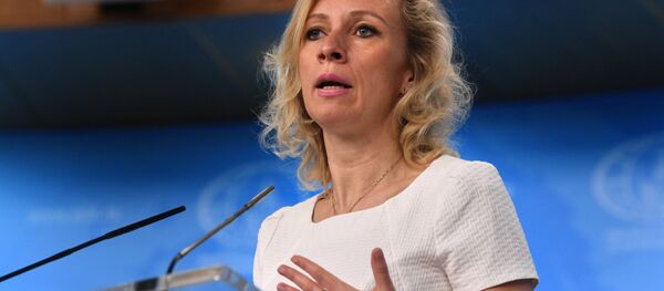 María Zajárova, portavoz del Ministerio de Asuntos Exteriores de Rusia - Sputnik Mundo