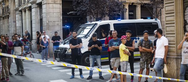 Atentado en Barcelona - Sputnik Mundo