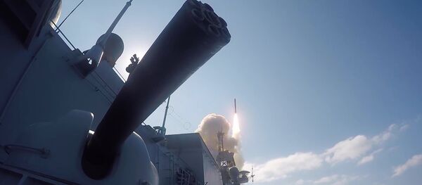 Los misiles de crucero Kalibr en Siria - Sputnik Mundo