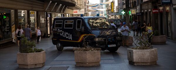 Policía de España em Madrid - Sputnik Mundo