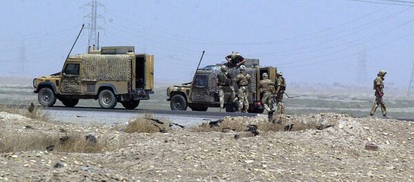 Soldados británicos en Irak (archivo) - Sputnik Mundo