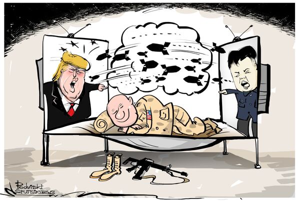 ¿Empieza mañana la guerra entre EEUU y Corea del Norte? ¡No me digas! - Sputnik Mundo