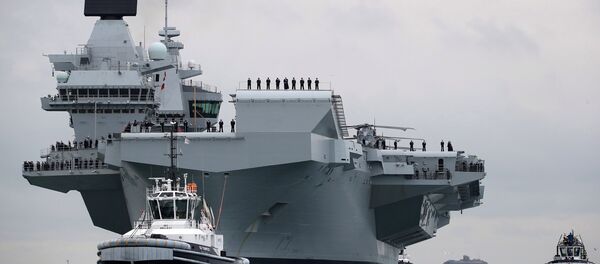 Queen Elizabeth, nuevo portaviones de la Armada del Reino Unido Queen Elizabeth, nuevo portaviones de la Armada del Reino Unido - Sputnik Mundo