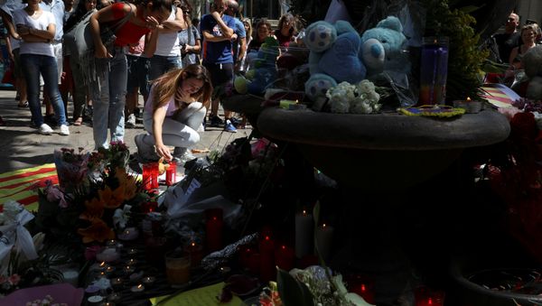 Atentado terrorista en Barcelona Atentado terrorista en Barcelona - Sputnik Mundo