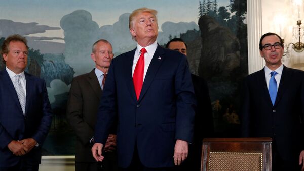 Donald Trump, presidente de EEUU - Sputnik Mundo