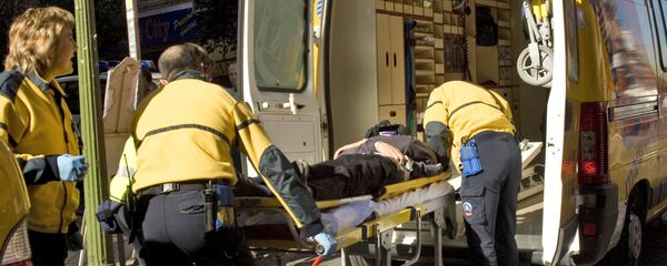 Ambulancia española (imagen referencial) - Sputnik Mundo