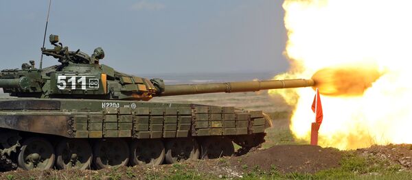 Танковые учения в Ростове-на-Дону Танковые учения в Ростове-на-Дону - Sputnik Mundo