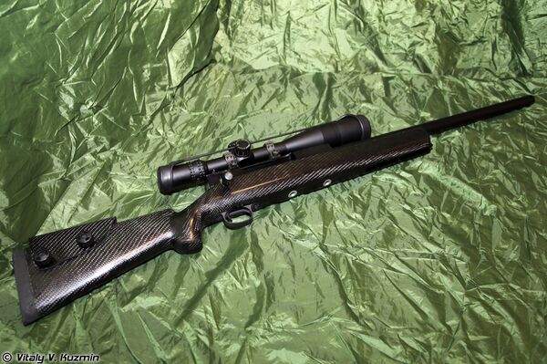 Un fusil de francotirador Lobaev (SVL) - Sputnik Mundo